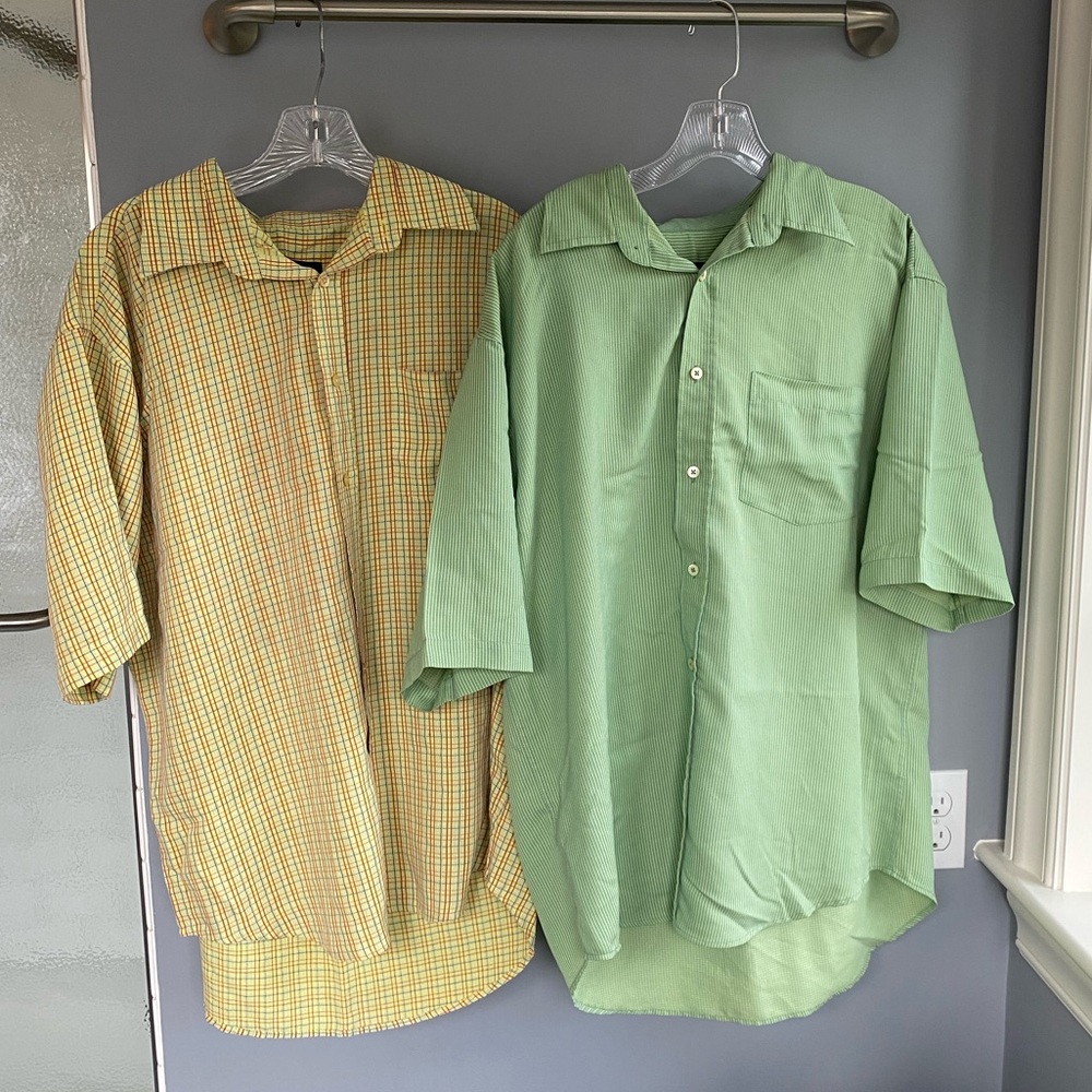 Bugatchi Uomo Short Sleeve Collared Shirts